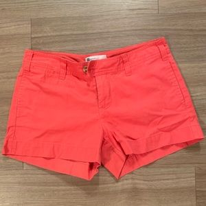 Hot Pink Khaki Shorts